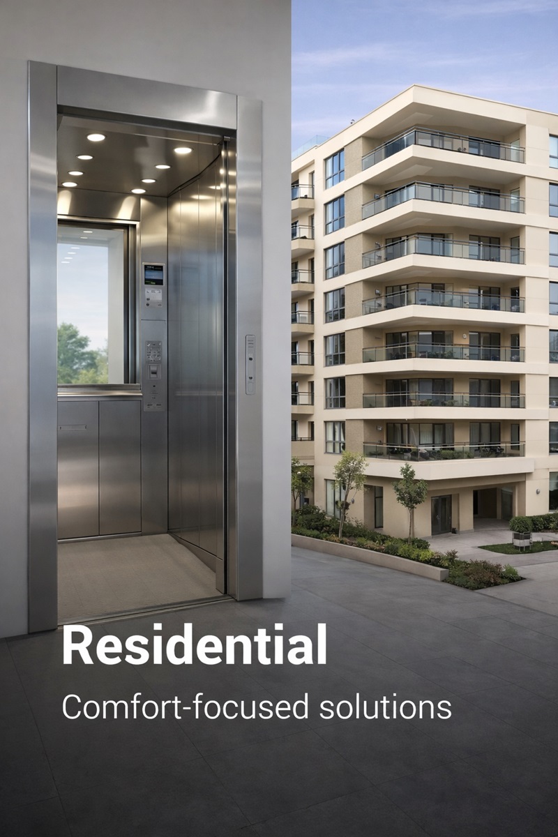 Residential lift installation project by KRS Lifts Bangalore